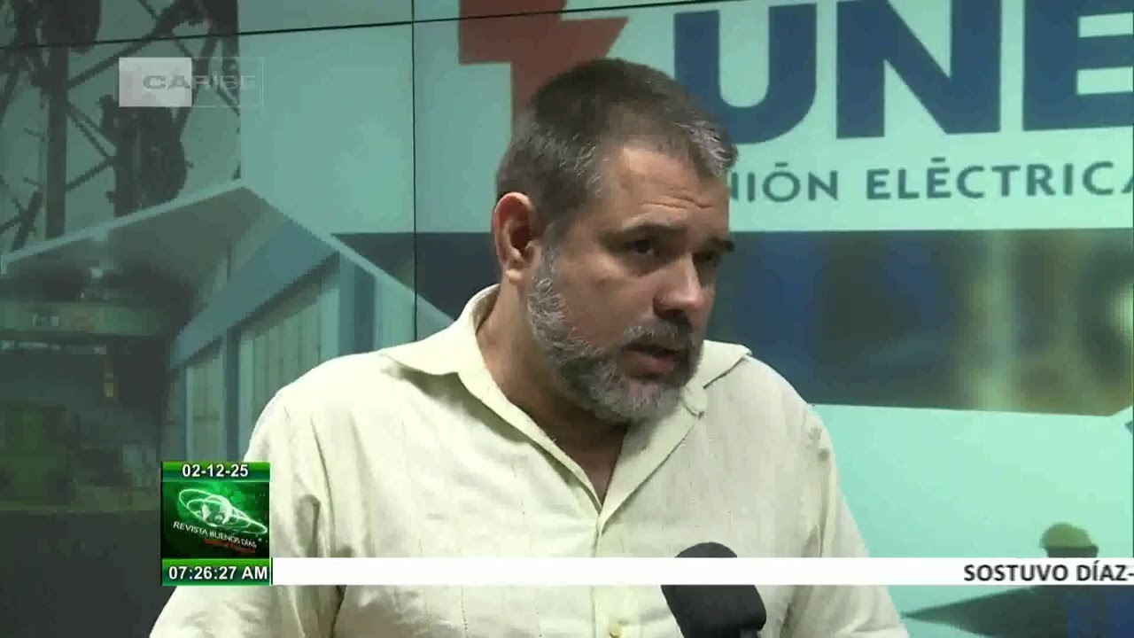Actualizaci&oacute;n del Sistema El&eacute;ctrico en Cuba: 02/12/2025