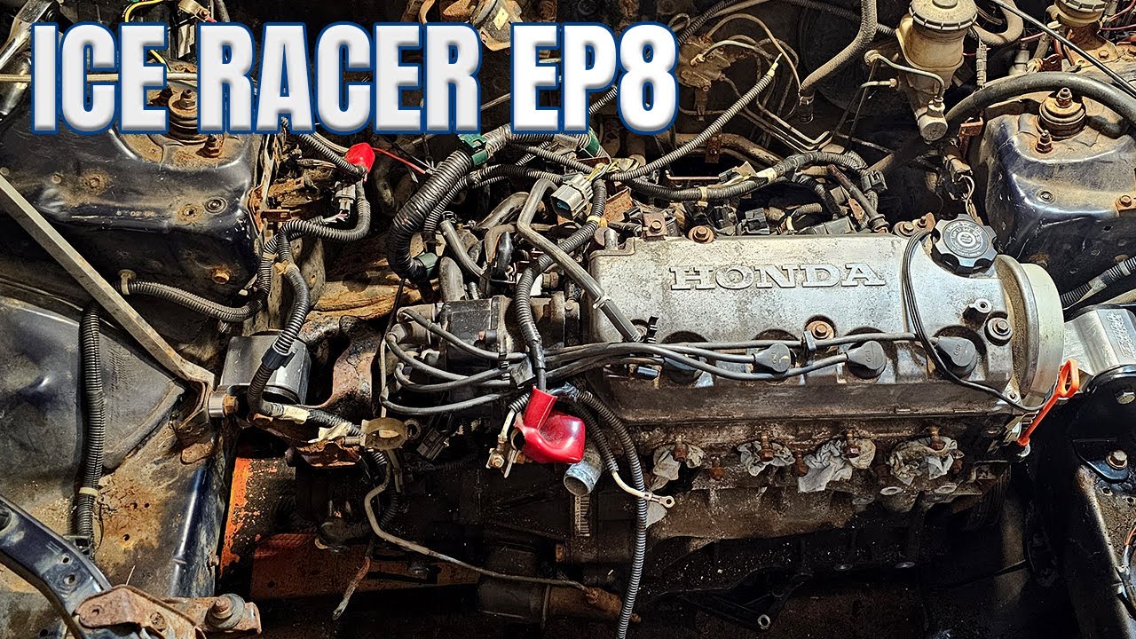 Motor Is Back In The Car! Ice Racer ep8