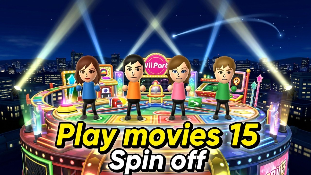 Wii Party - Spin off (Play movies 15)