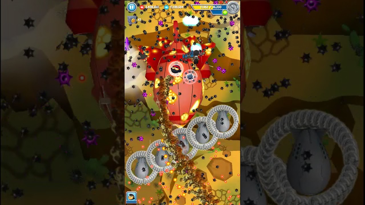 Bloons Supermonkey 2 - Levels 99-100 - Boss Battle - Surprise End!