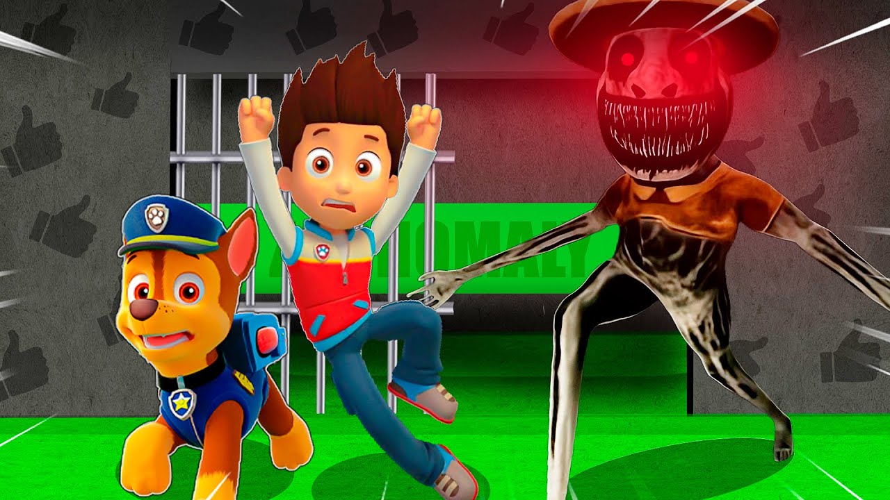 LA PAW PATROL ESCAPA DE LA PRISIÓN DE ZOONOMALY EN MINECRAFT 😱