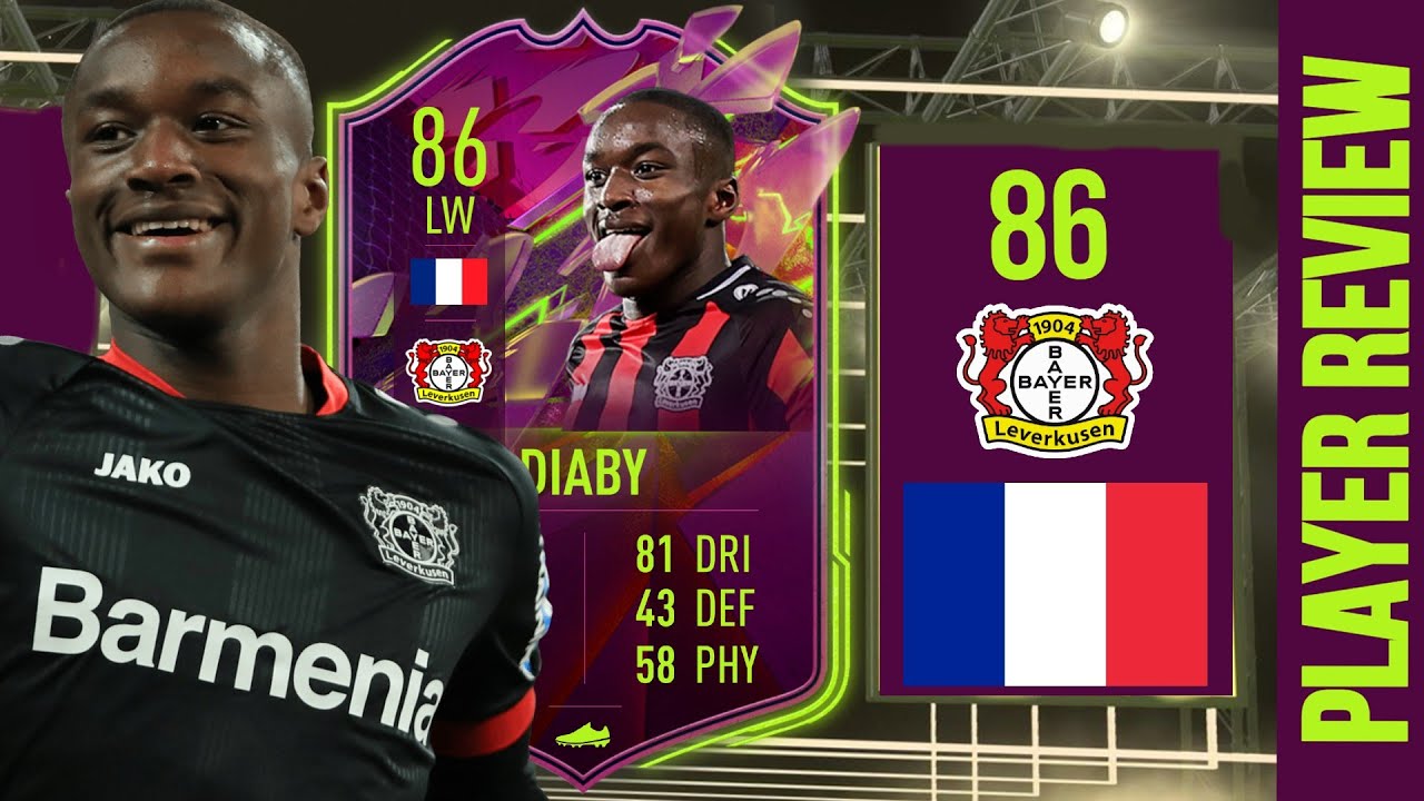 92 FINISHING!! 86 RULEBREAKER DIABY REVIEW - FIFA 22 Ultimate Team