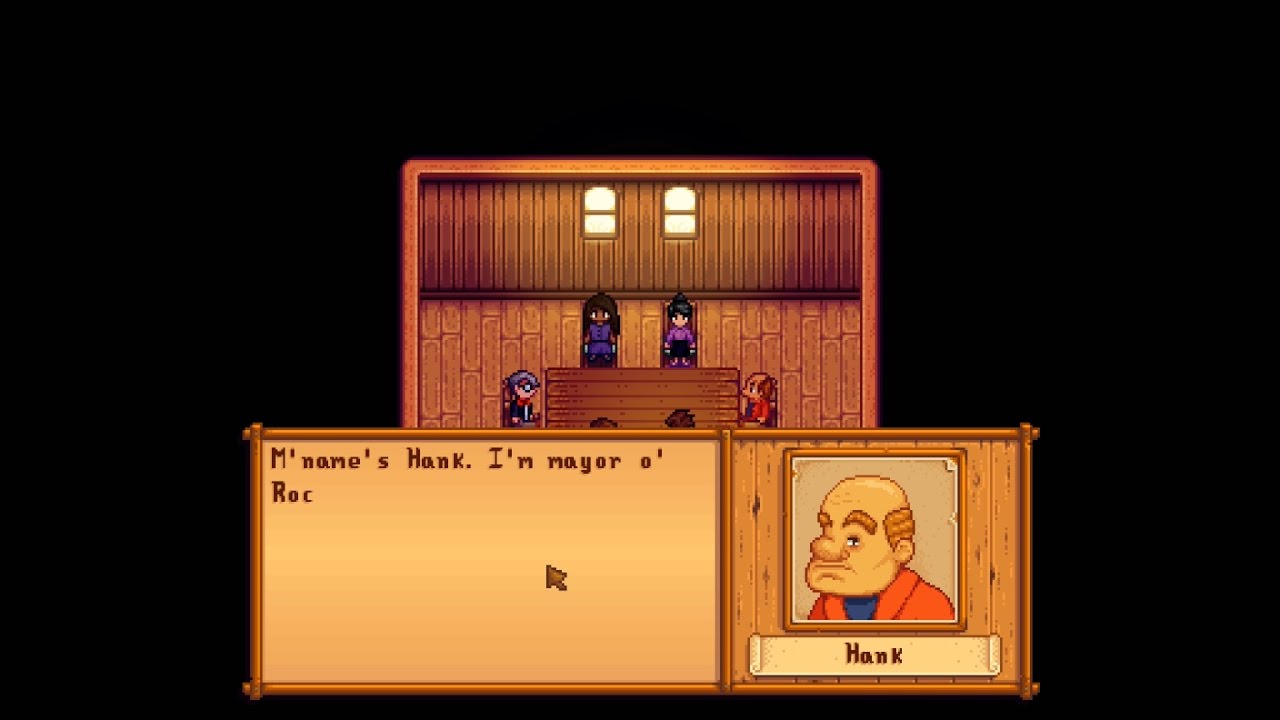 Stardew Valley - Marrying Lewis!
