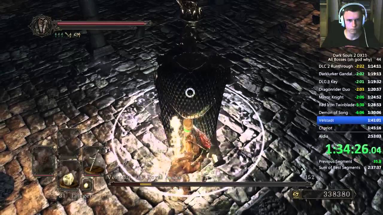 DS 2 All Bosses Speedrun (SotFS/DX11) 02:48:47 [Former Record]