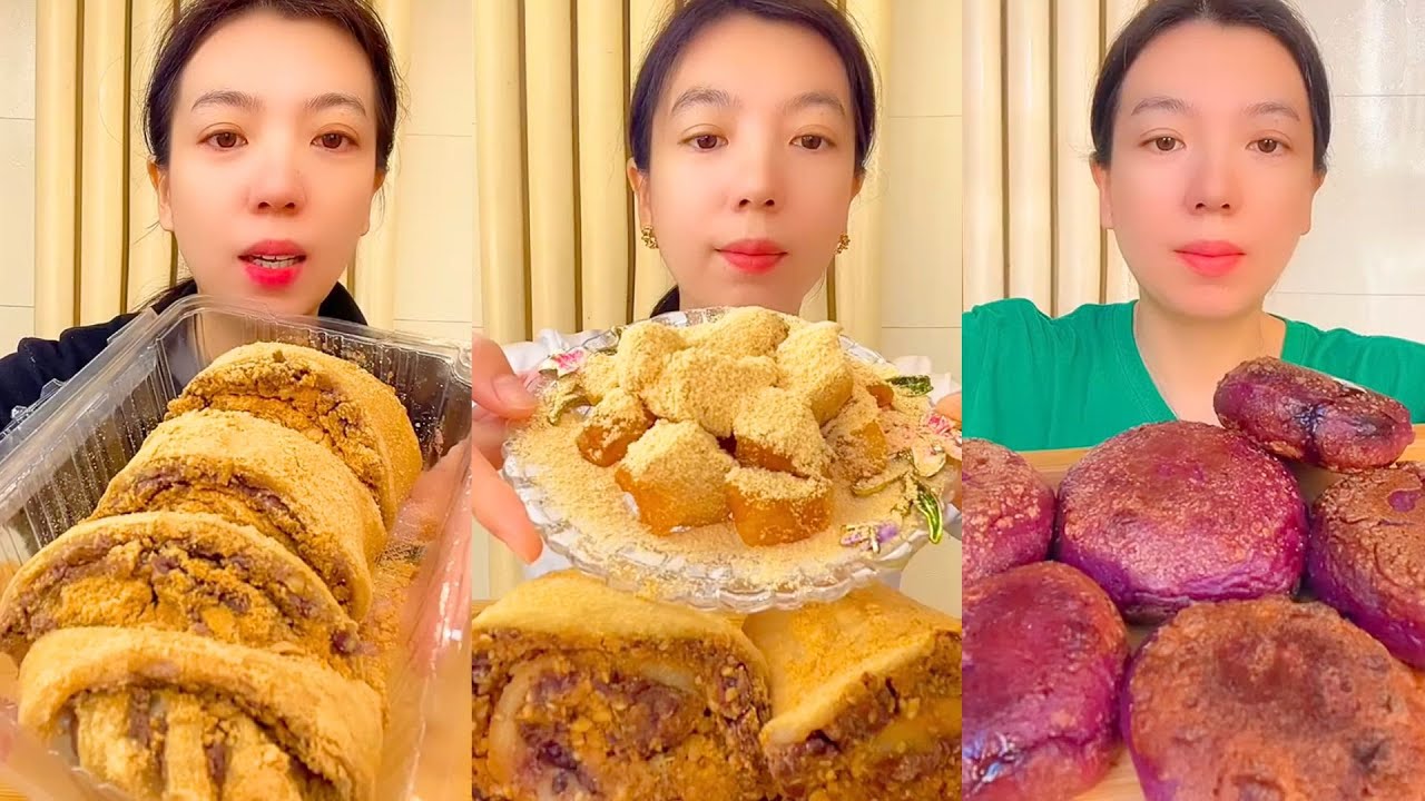 Traditional Chinese Homemade Food Eating Show | Buns Noodles & Desserts Mukbang #2