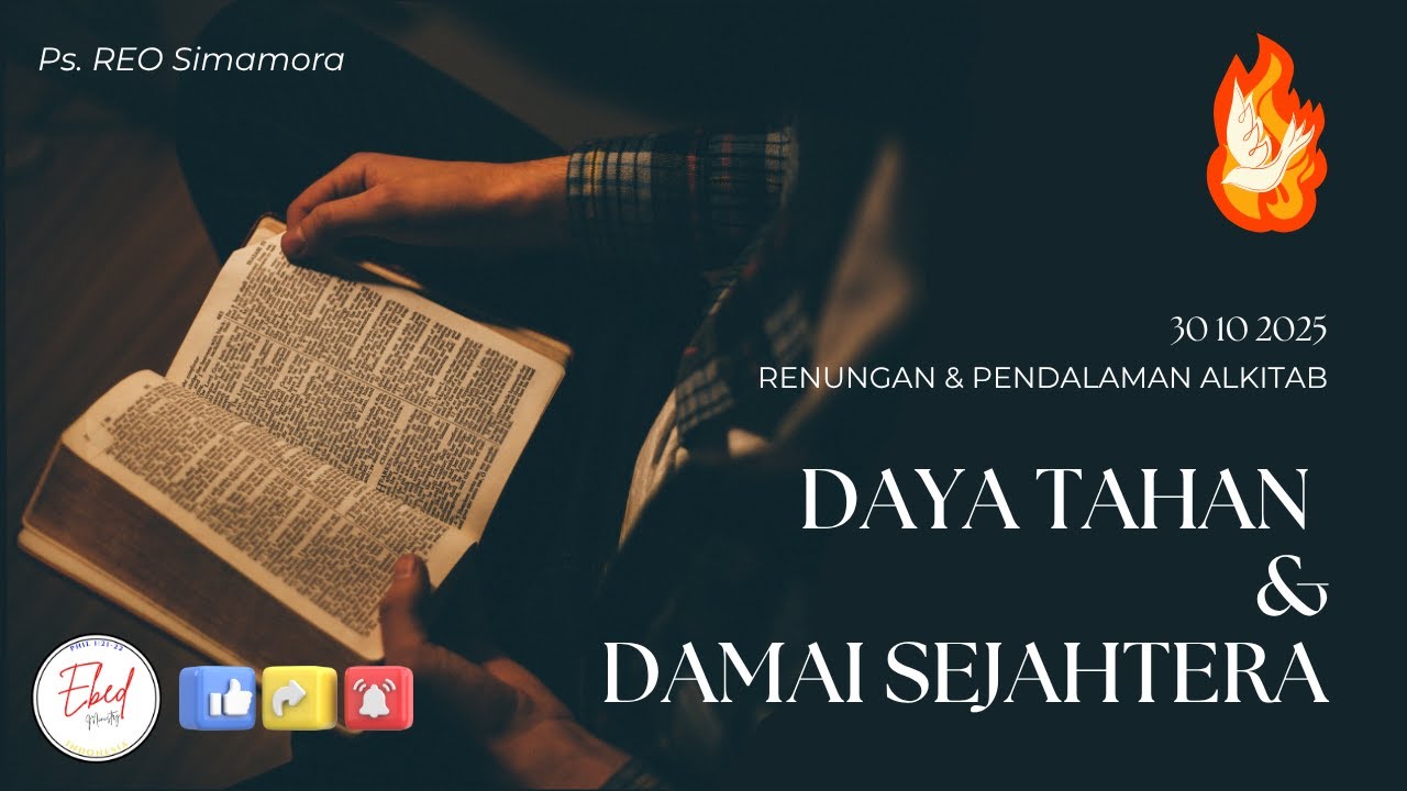 DAILY DEVOTION - 30 10 25 | #DailyDevotion #DoaPagi #Shallom #RenunganHarianKristen #EbedMinistry