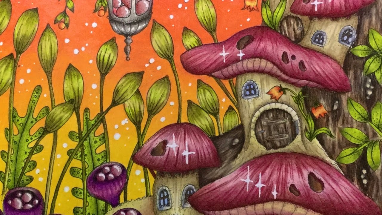 MAGICAL DELIGHTS by Klara Markova - CAROVNE LAHODNOSTI - prismacolor pencils - part 2