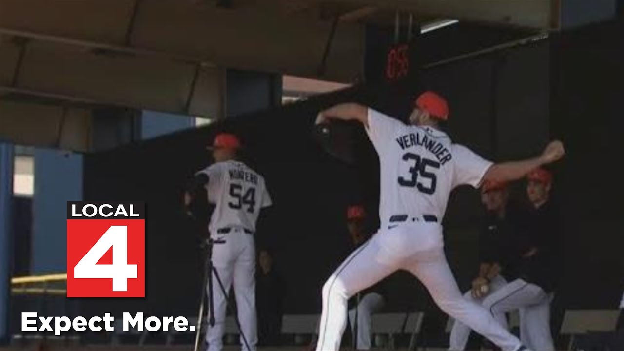 Justin Verlander rejoins strong Detroit Tigers starting rotation at spring training
