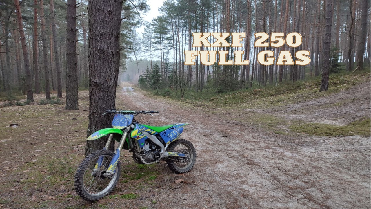 KAWASAKI KXF 250 FULL GAS / Podjazdy | Enduro Wola