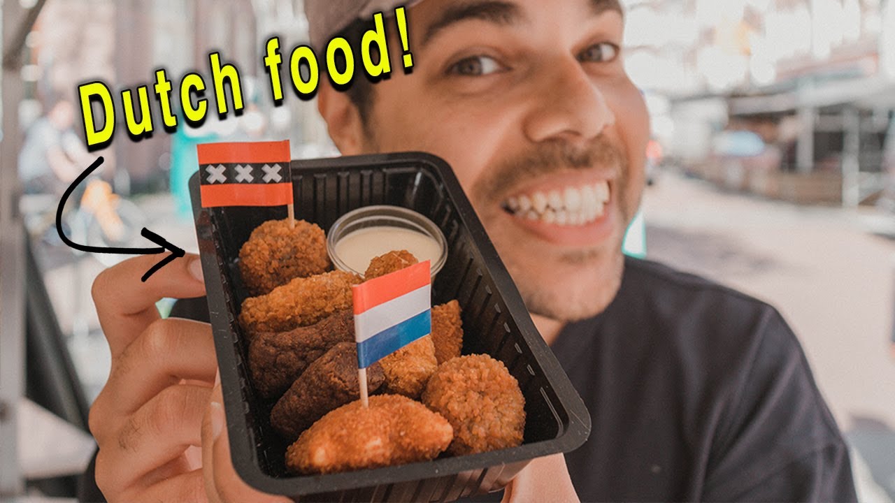 Eating like there’s no tomorrow in Amsterdam’s Albert Cuyp market!