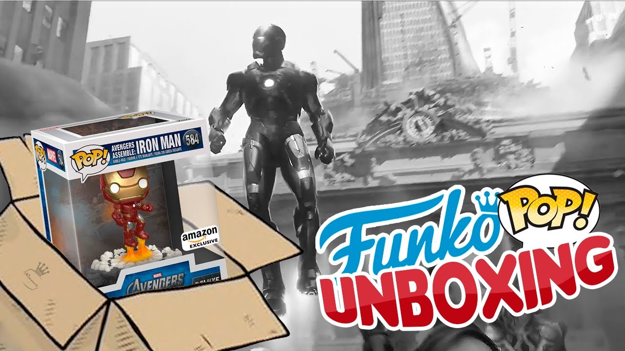 IRON MAN 📦 UNBOXING FUNKO POP 📦 AVENGERS ASSEMBLE - 1 of 6