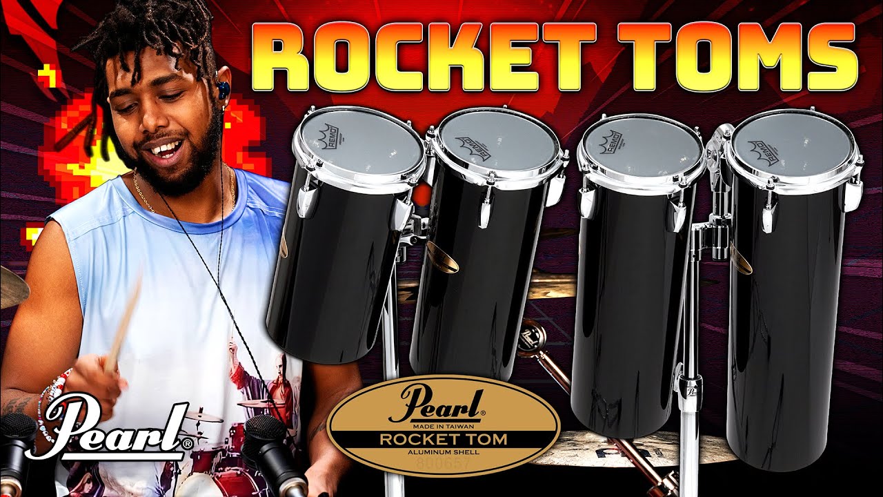 Pearl Rocket Toms