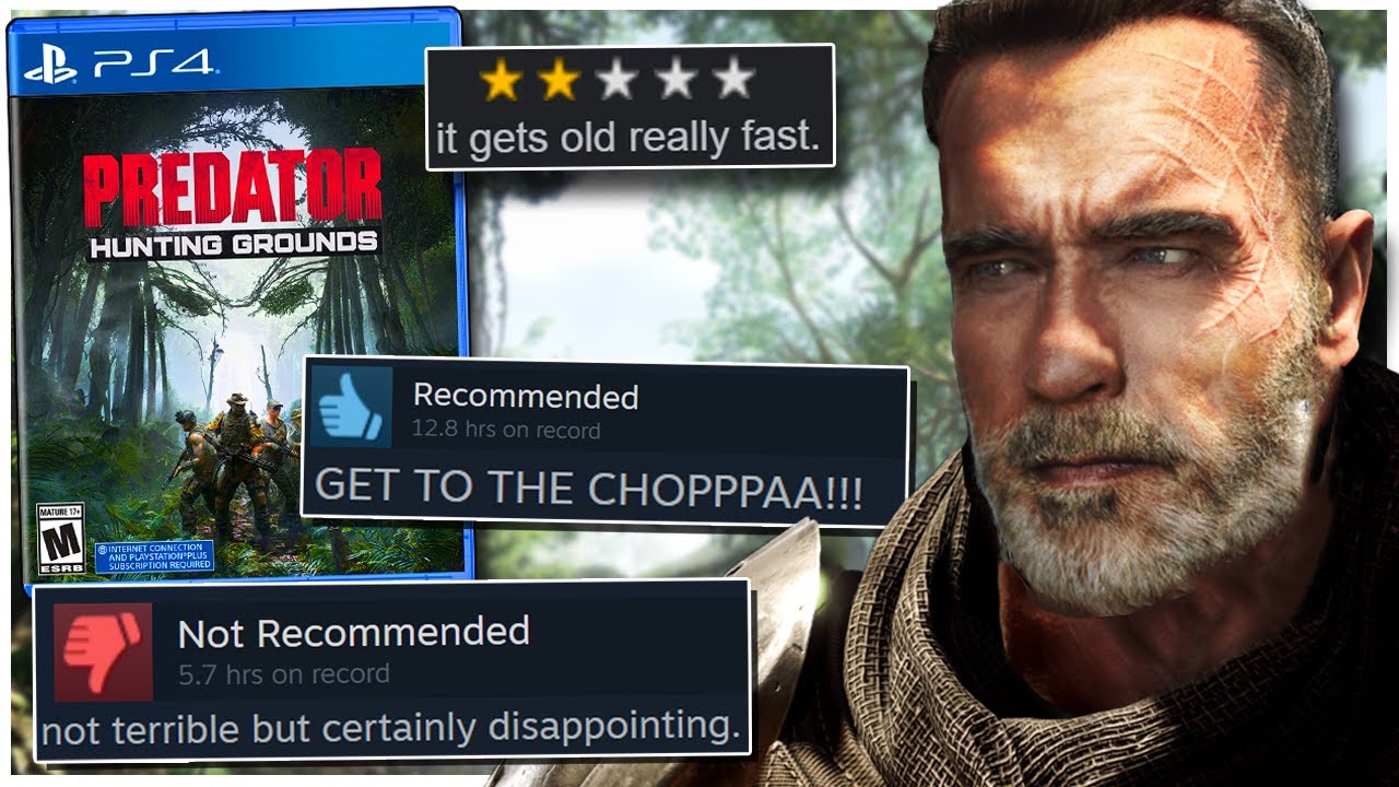 I Forced my friends to play PREDATOR HUNTING GROUNDS