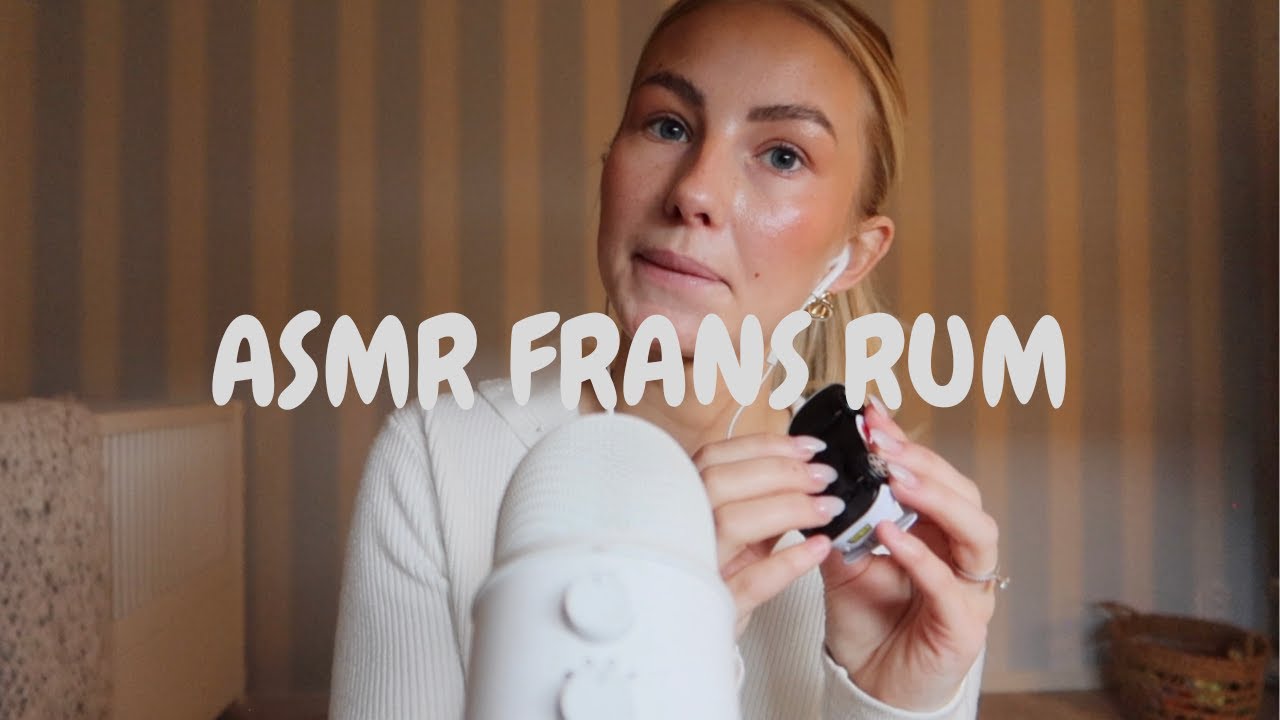 ASMR FRANS RUM tapping , läser bok