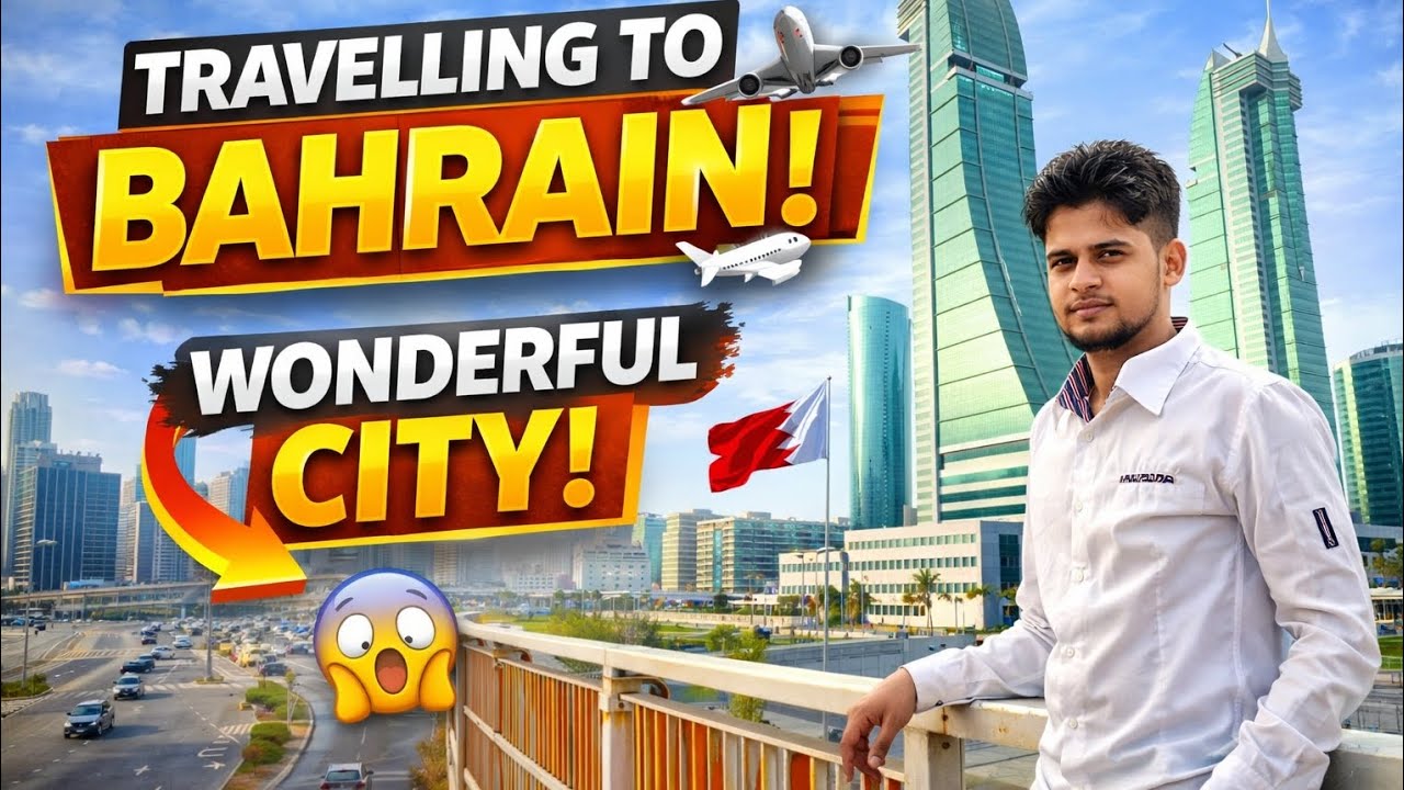 “First Time in Bahrain 🇧🇭 | Shocking City View!