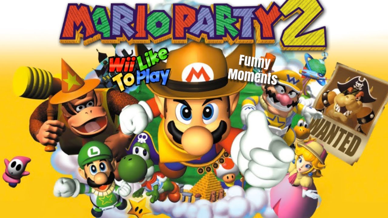 WiiLikeToPlay - Mario Party 2 Funny Moments
