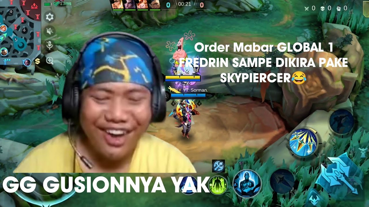 ORDER MABAR SORMAN GS KU SAMPE DIKIRA PAKE SKYPIERCER🤣 MLBB
