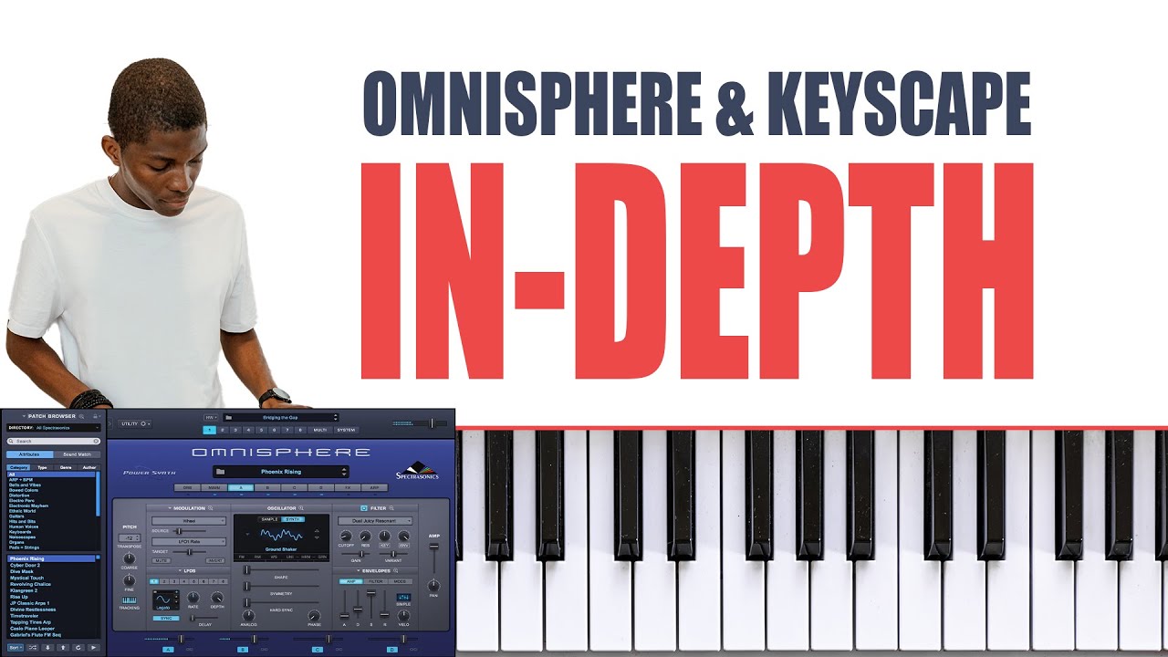 Как настроить тональности в Omnisphere и Keyscape