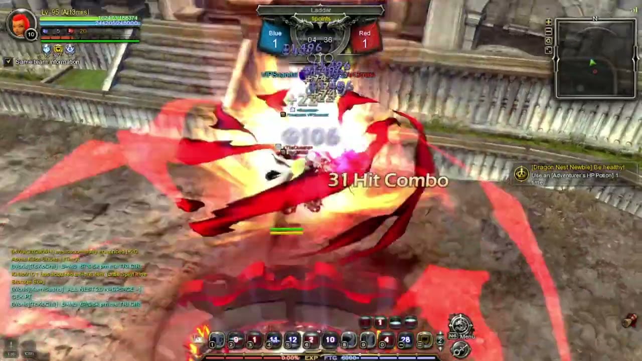 Soul eater 95 PVP Ladder mode : Dragonnest SEA
