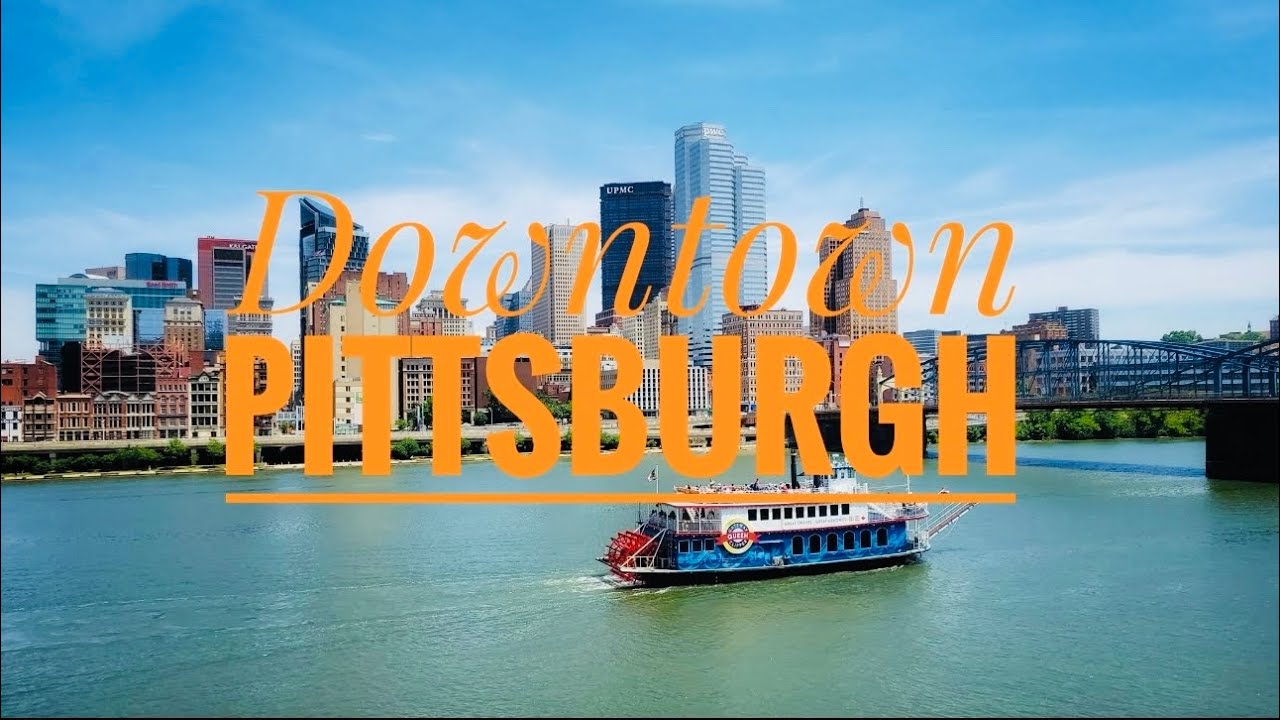 Город Питтсбург. Штат Пенсильвания. Прогулка по центру города. Обзор Downtown Pittsburgh