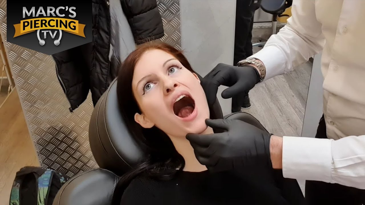 Unglaublich - Drei Zungenband Piercings!!!  Die Challenge für Marc 💉 Marc's Piercing TV
