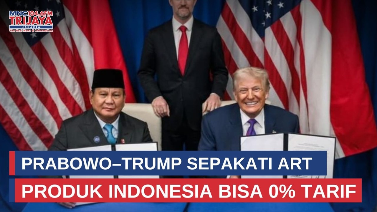 Deal Besar! Prabowo–Trump Sepakati ART, Produk Indonesia Bisa 0% Tarif | IDB Update