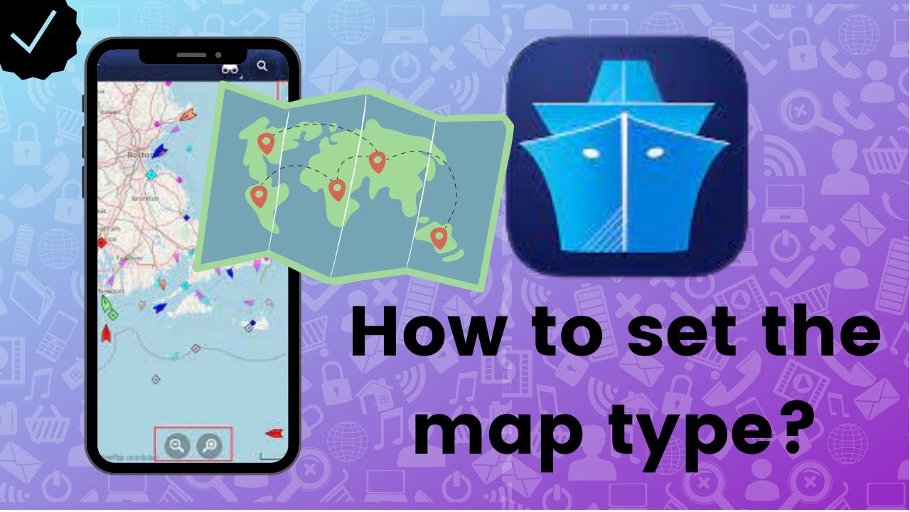How to set the map type in Marine Traffic?
