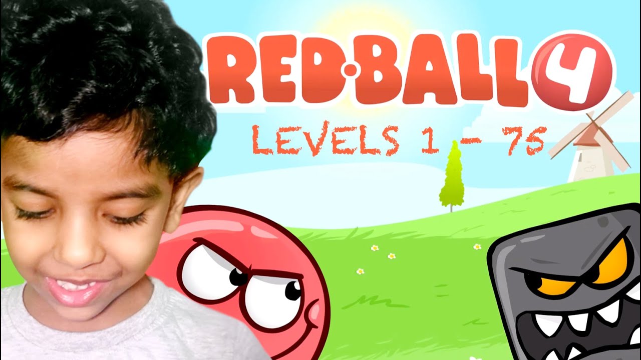 Red Ball-4 Game [FULL LEVELS] Levels 1 - 75