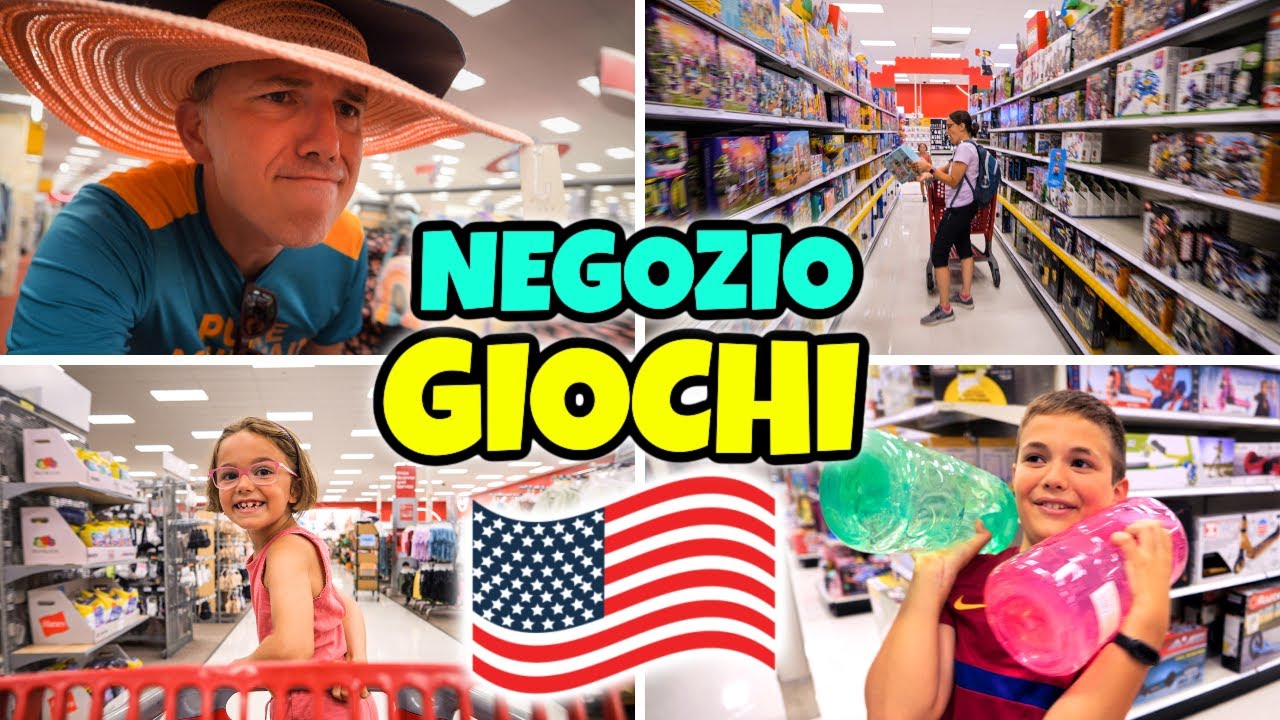 NEGOZIO DI GIOCATTOLI IN AMERICA: Andiamo nel Reparto Giochi di Target