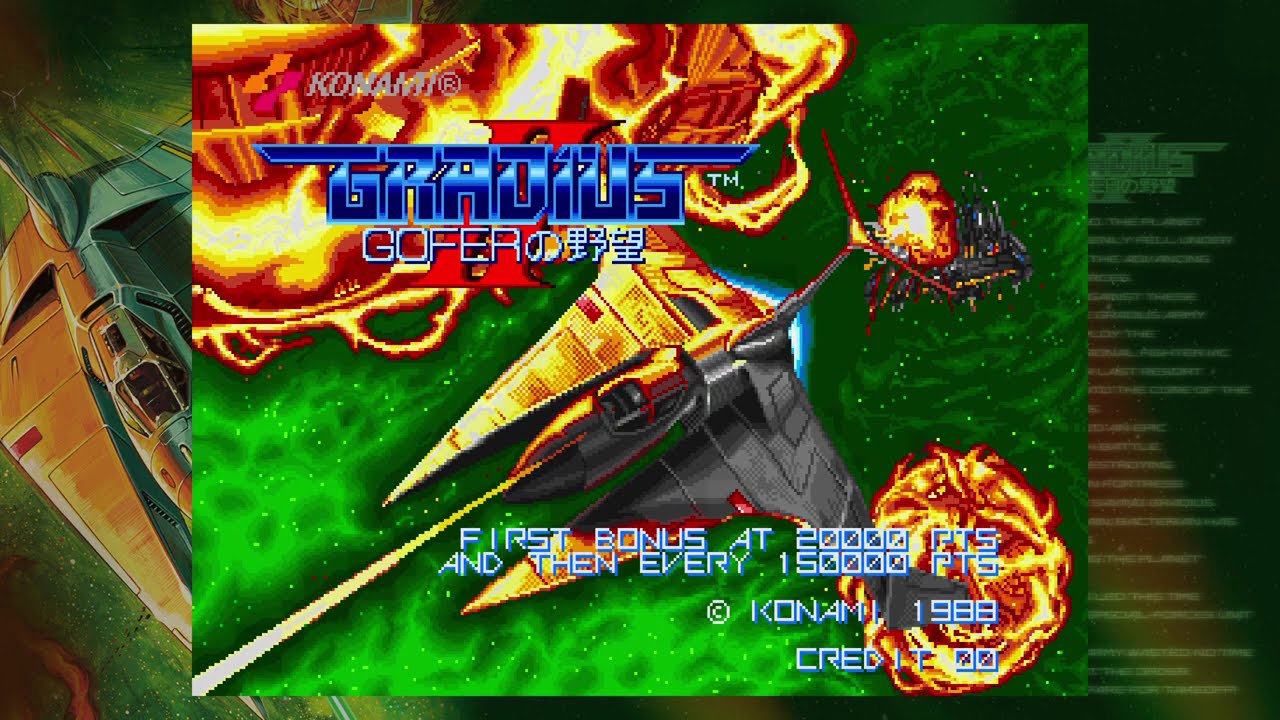 Gradius Origins - Gradius II - Type 4 - 1CC