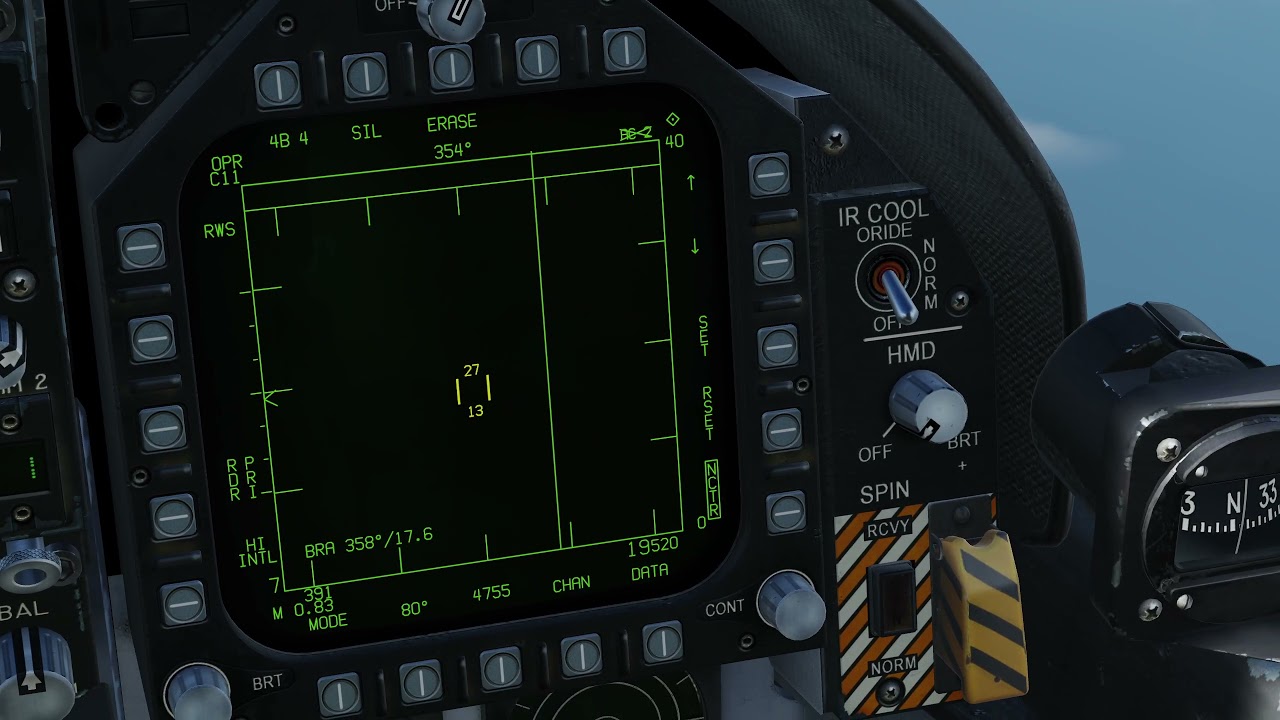 DCS F/A-18C Tutorial 3 - A/A Radar BVR Modes
