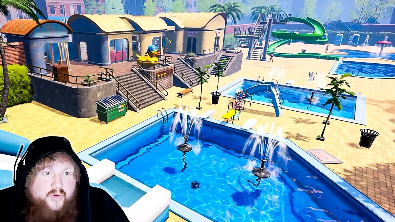 We Have Too Many Customers (Waterpark Sim Episode 10)