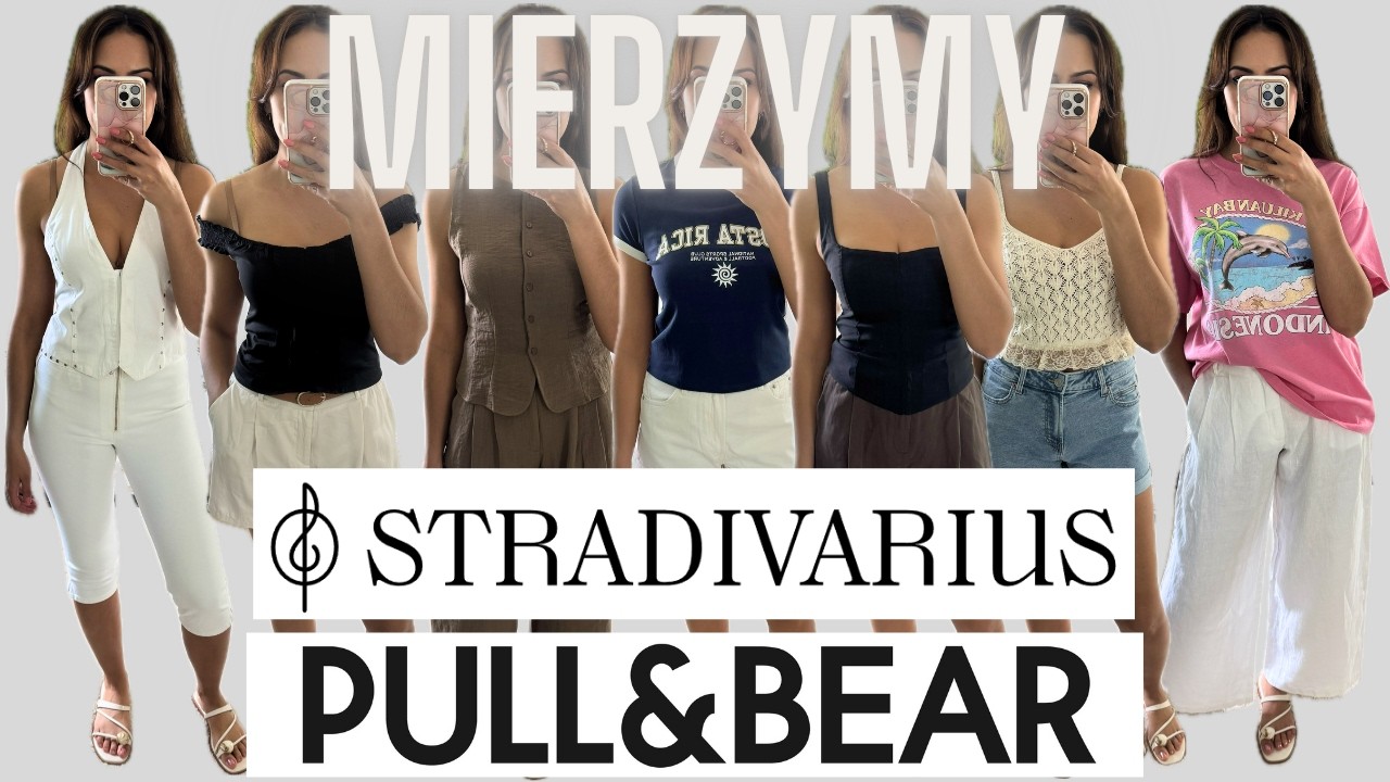 RYBACZKI WR&Oacute;CIŁY! Spodnie CAPRI zn&oacute;w w trendach :D #mierzymy  Nowości ze  Stradivariusa i Pull&Bear