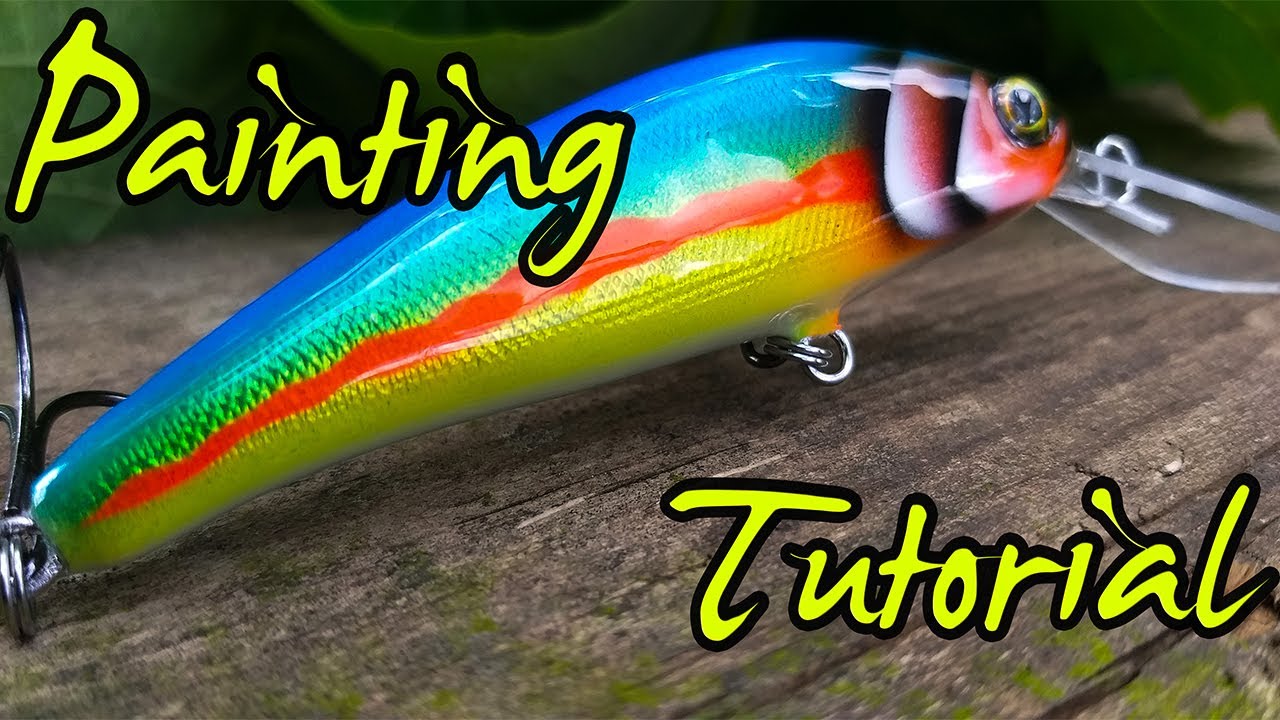 Lure Painting Tutorial. Balsa Deep Diver