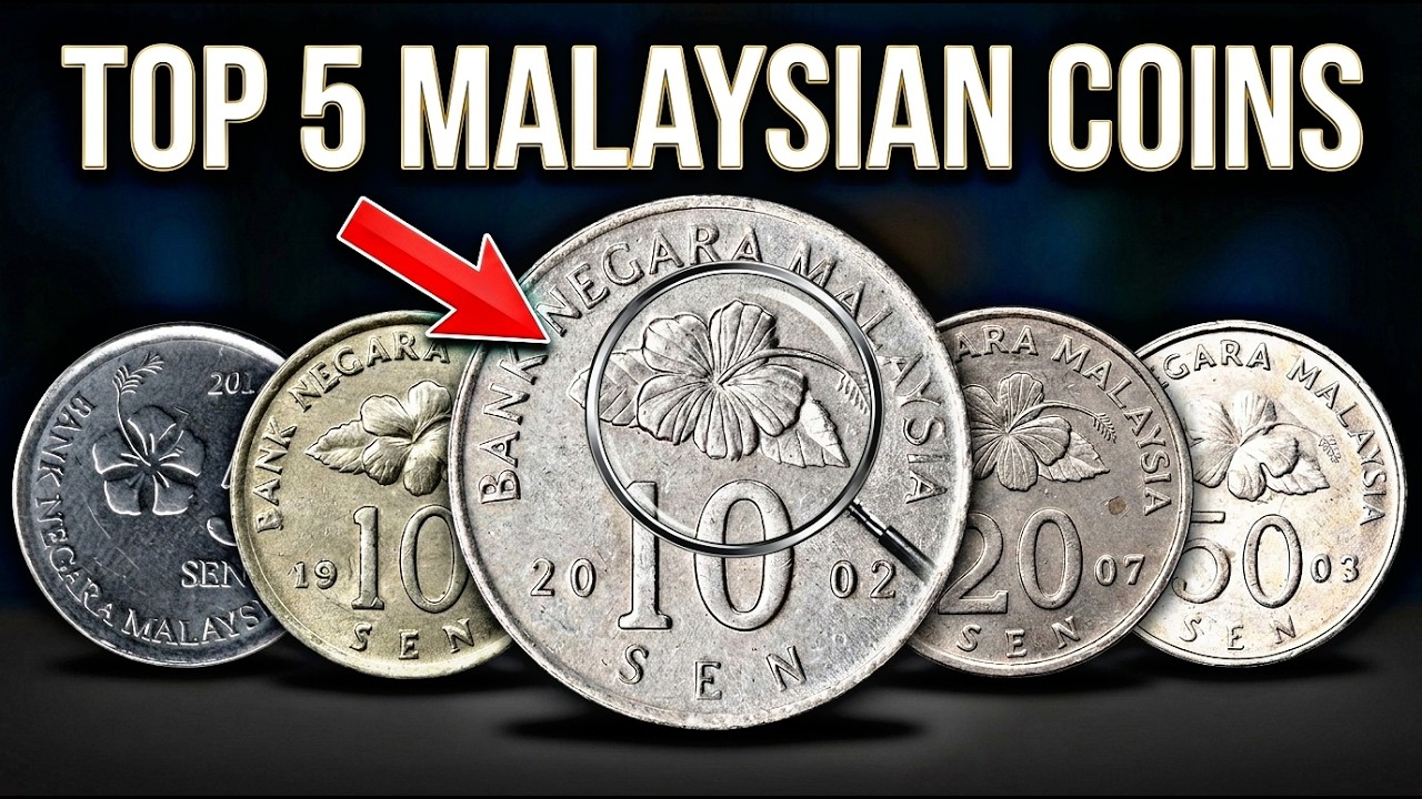 Top 5 RARA Malaysian Coins Every Collector Should Know | 5 Sen to 50 Sen Coin Values Revealed