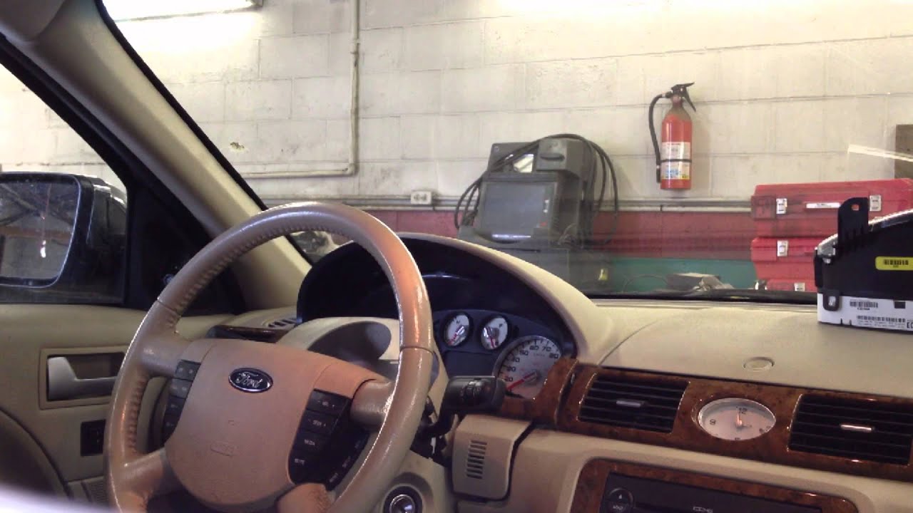 Ford Five Hundred Mercury Montego Instrument Cluster Removal
