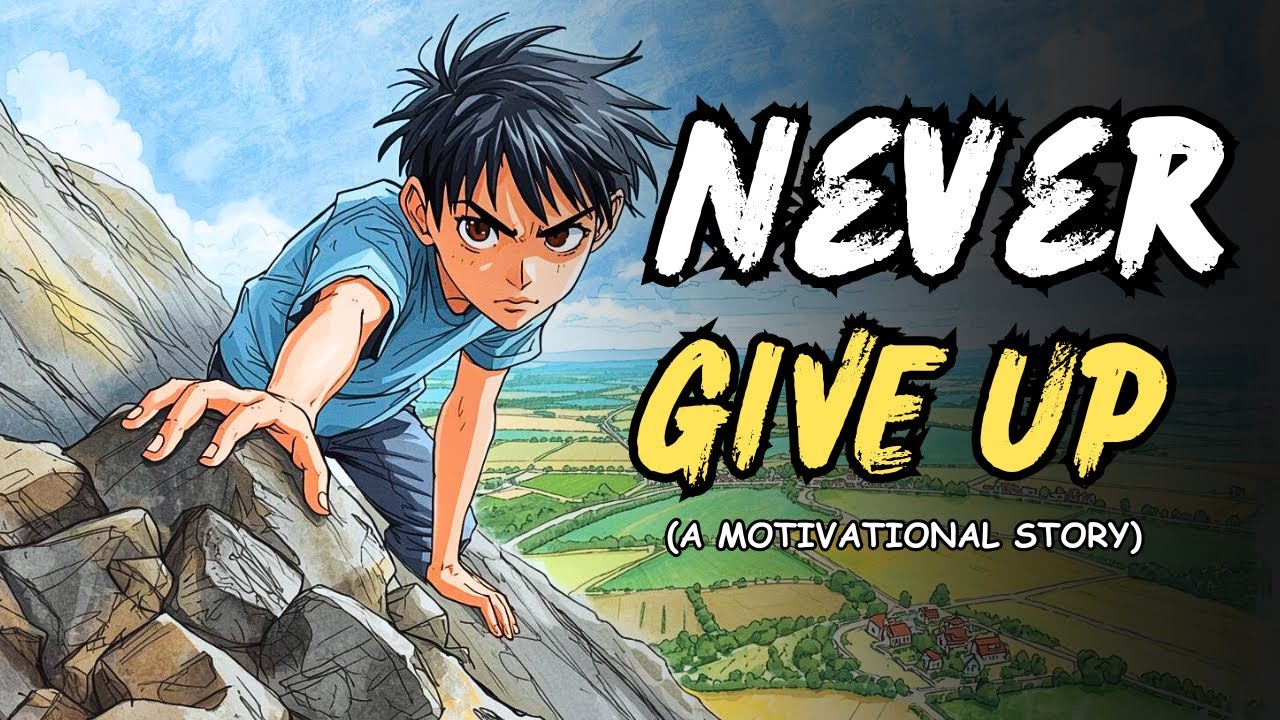 Never Give Up – A Moral Story of Courage and Persistence | RiseTales
