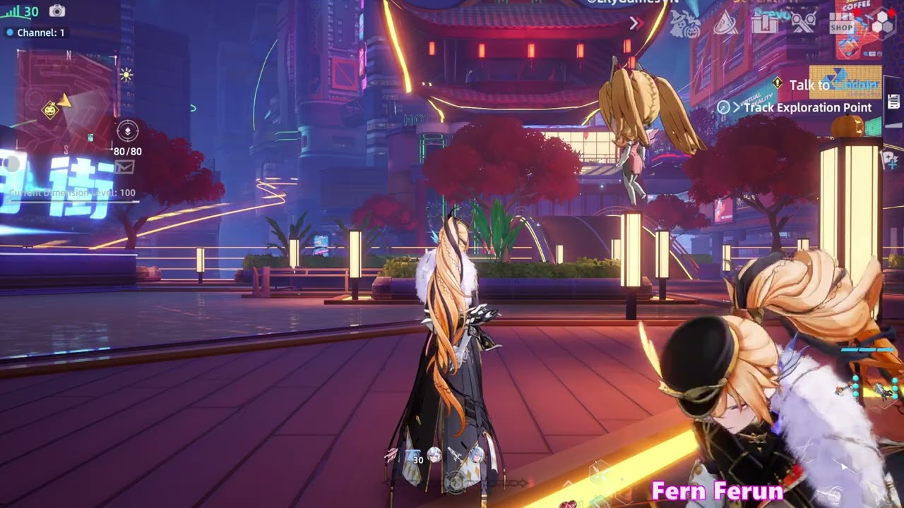 Tower of Fantasy MMO gameplay walkthrough with Fern Ferun, Veronika drop