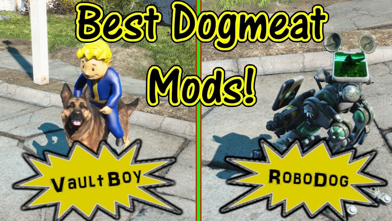 Top 3 Dogmeat Mods in Fallout 4 (Xbox One/PC)