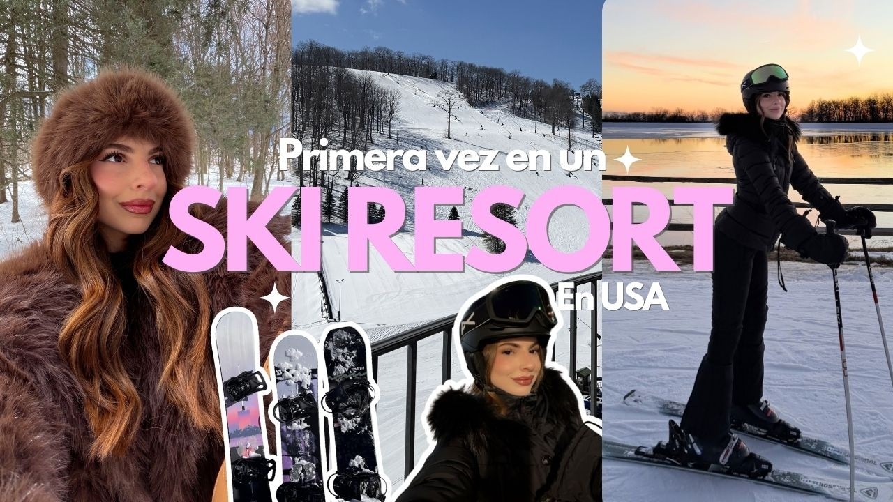 Así es un viaje a la nieve ❄️ Ski con amigos, Resort en Usa y más