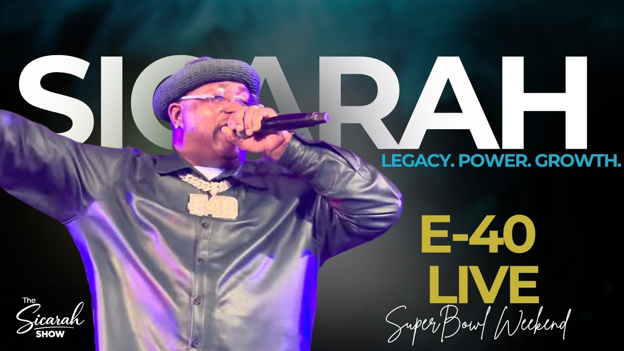 E-40 - Tell Me When To Go Featuring Keak Da Sneak Live in San Francisco Super Bowl Weekend
