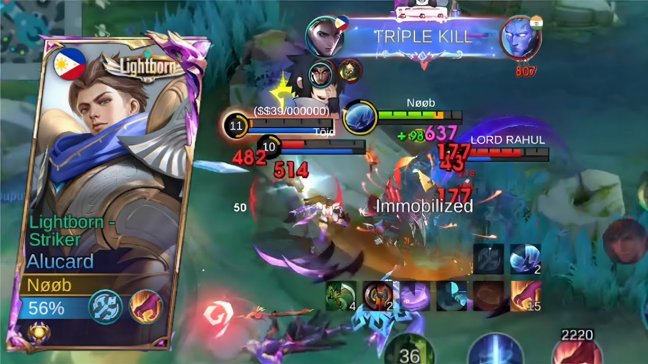 Alucard Hyper Carry — 22 Kill Ranked Match 🔥 | MLBB