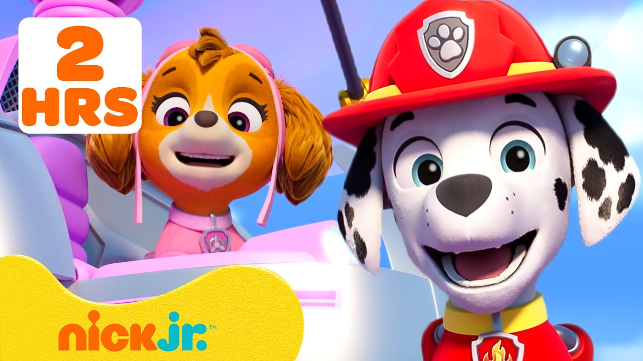 Marshall and Skye Save the Day in NEW Episodes! | 120 Minute Compilation