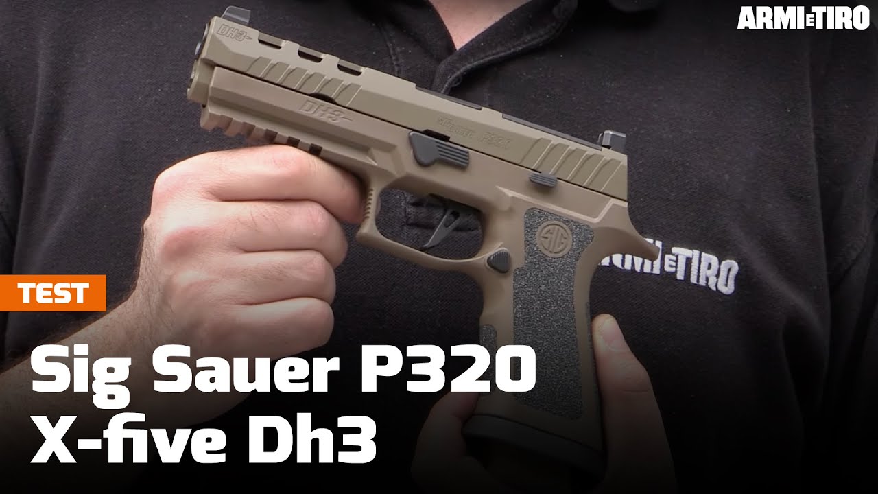 Sig Sauer P320 X-five Dh3 calibro 9x19: l'ennesimo capolavoro del Custom Works - La prova