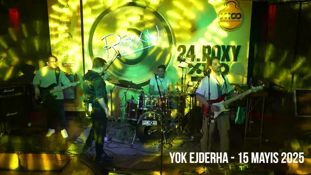 Yok Ejderha - Sahne Performansı 2 (24. Roxy %100 Müzik Günleri)