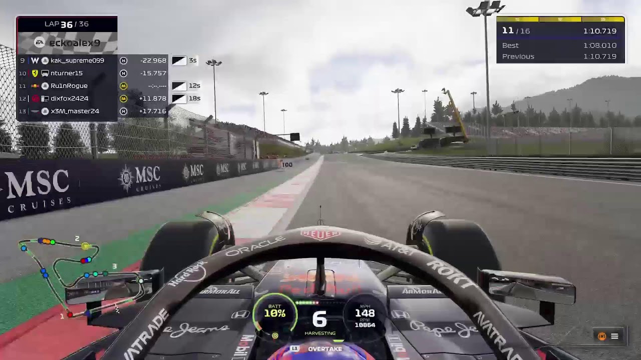 PRL MidWeek Round 14 Finally!! Red Bull Ring