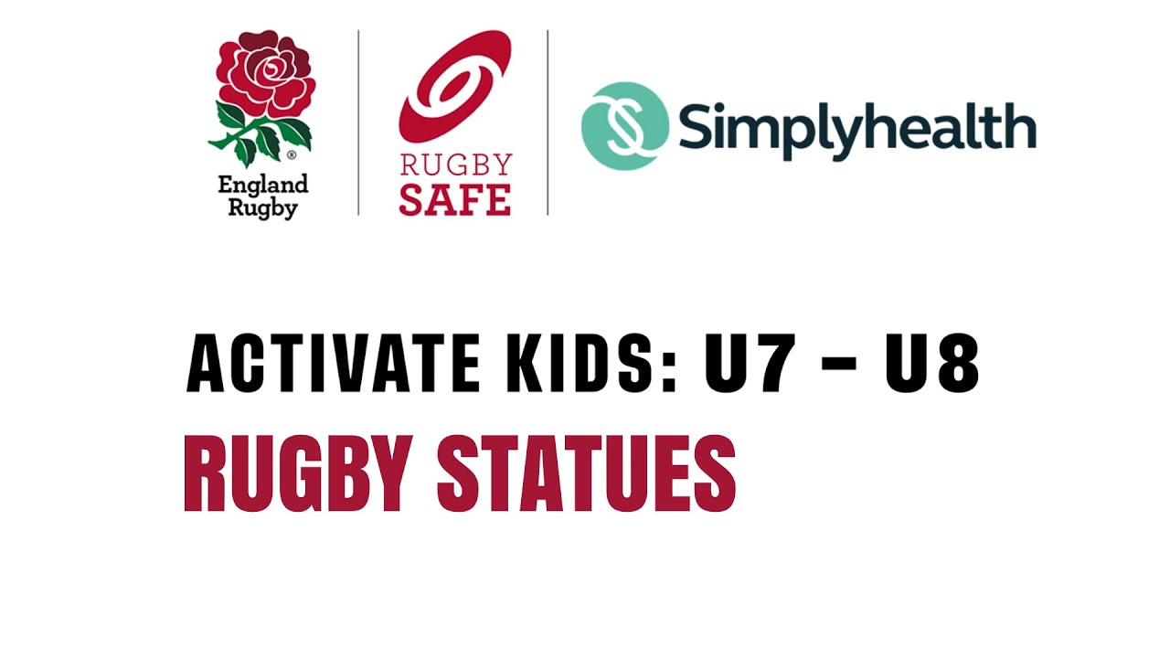 Activate Kids U7 - U8: Part A Rugby Statues