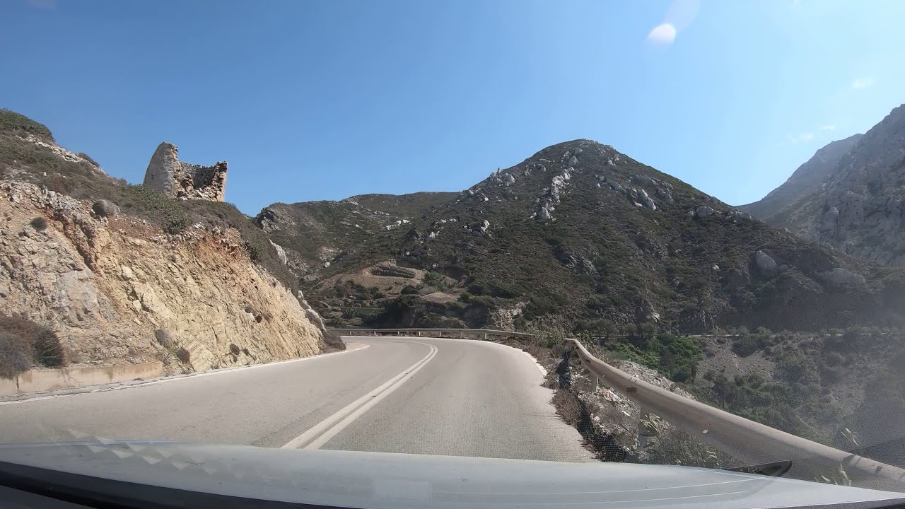 Karpathos | Road to Olympos | Dash Cam