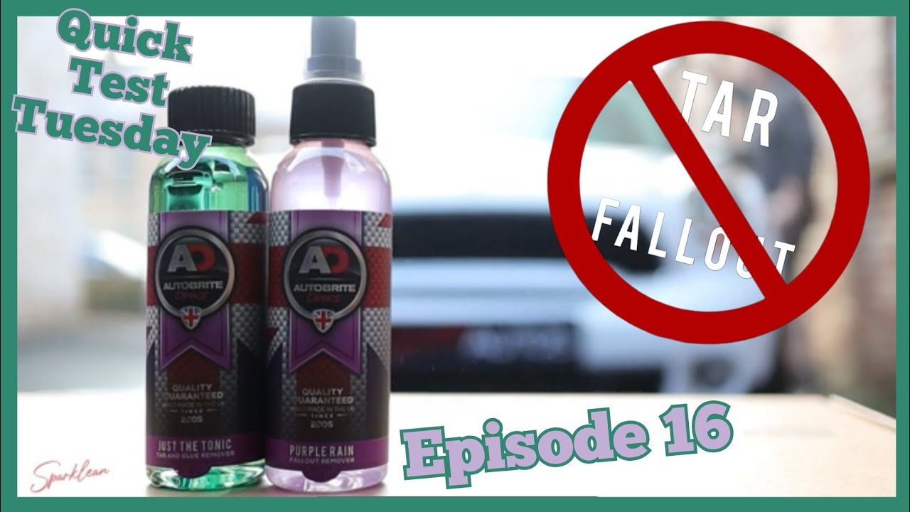 Autobrite Direct PURPLE RAIN and JUST THE TONIC - STEP 3 DECON  Ep016#carwash #cardetailing #carcare