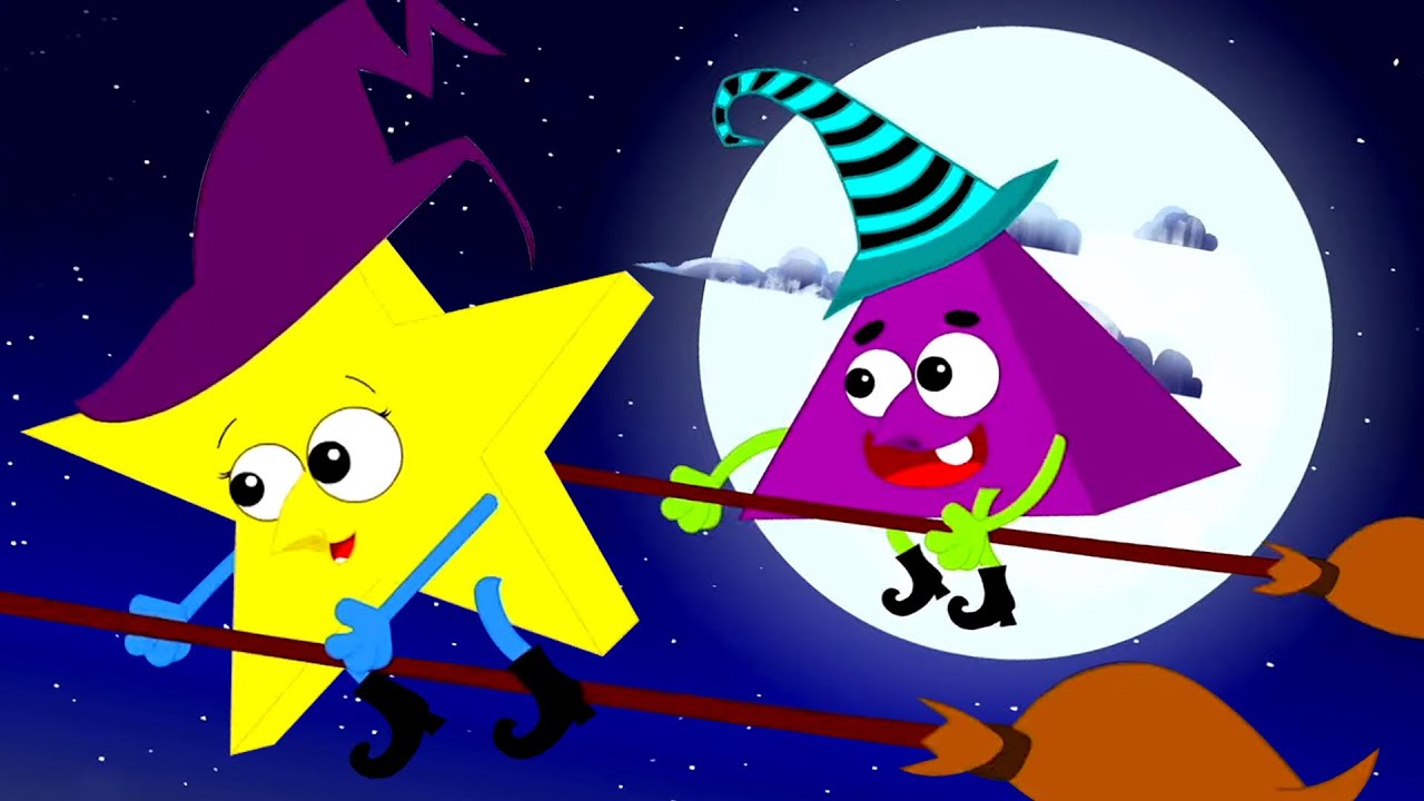 Five Wicked Witches, Halloween Song & More Fun Rhymes for Kids by Mr Shapes